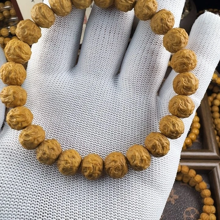 卡***.猴头核桃吊坠全品游龙