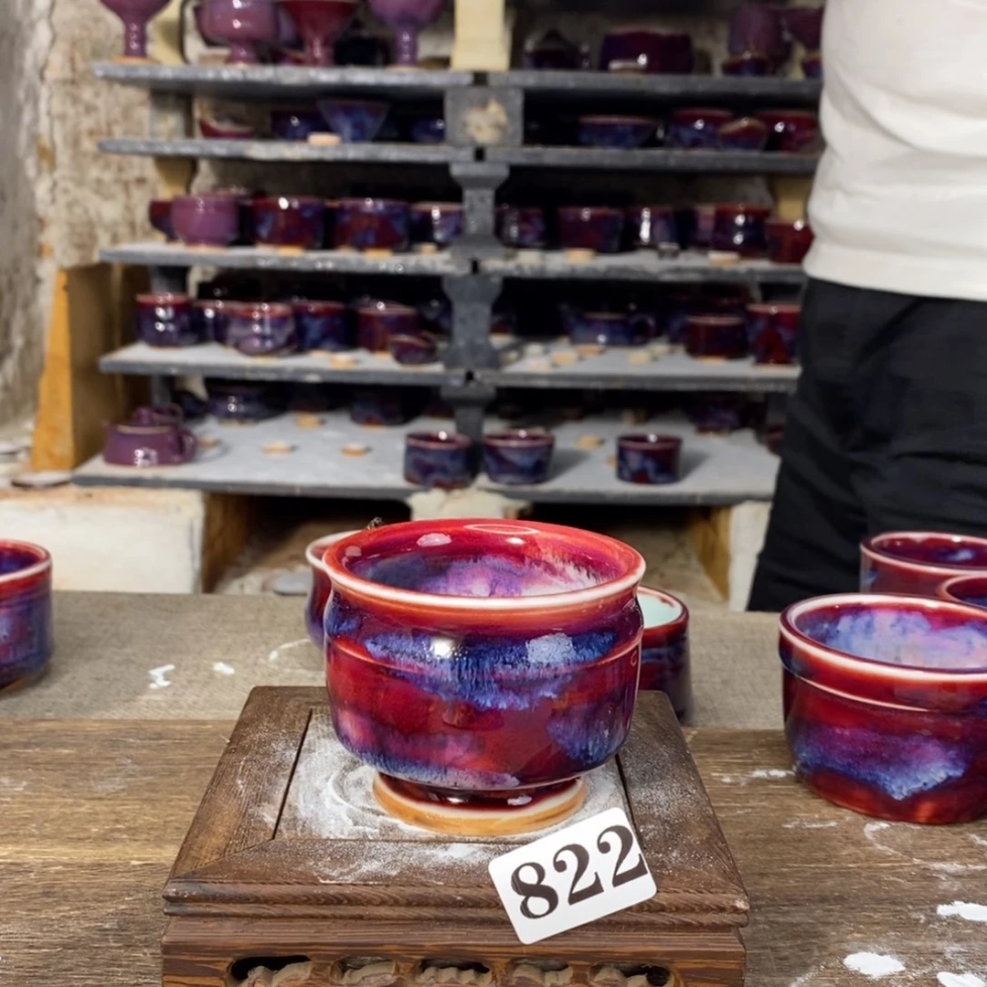 摆件神垕钧瓷，开窑大吉