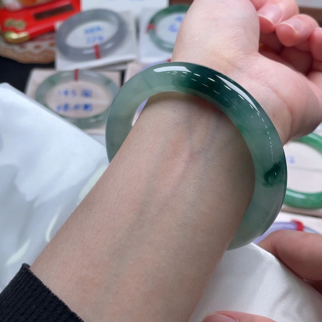 未镶嵌手镯翡翠卡54.3暮光之城