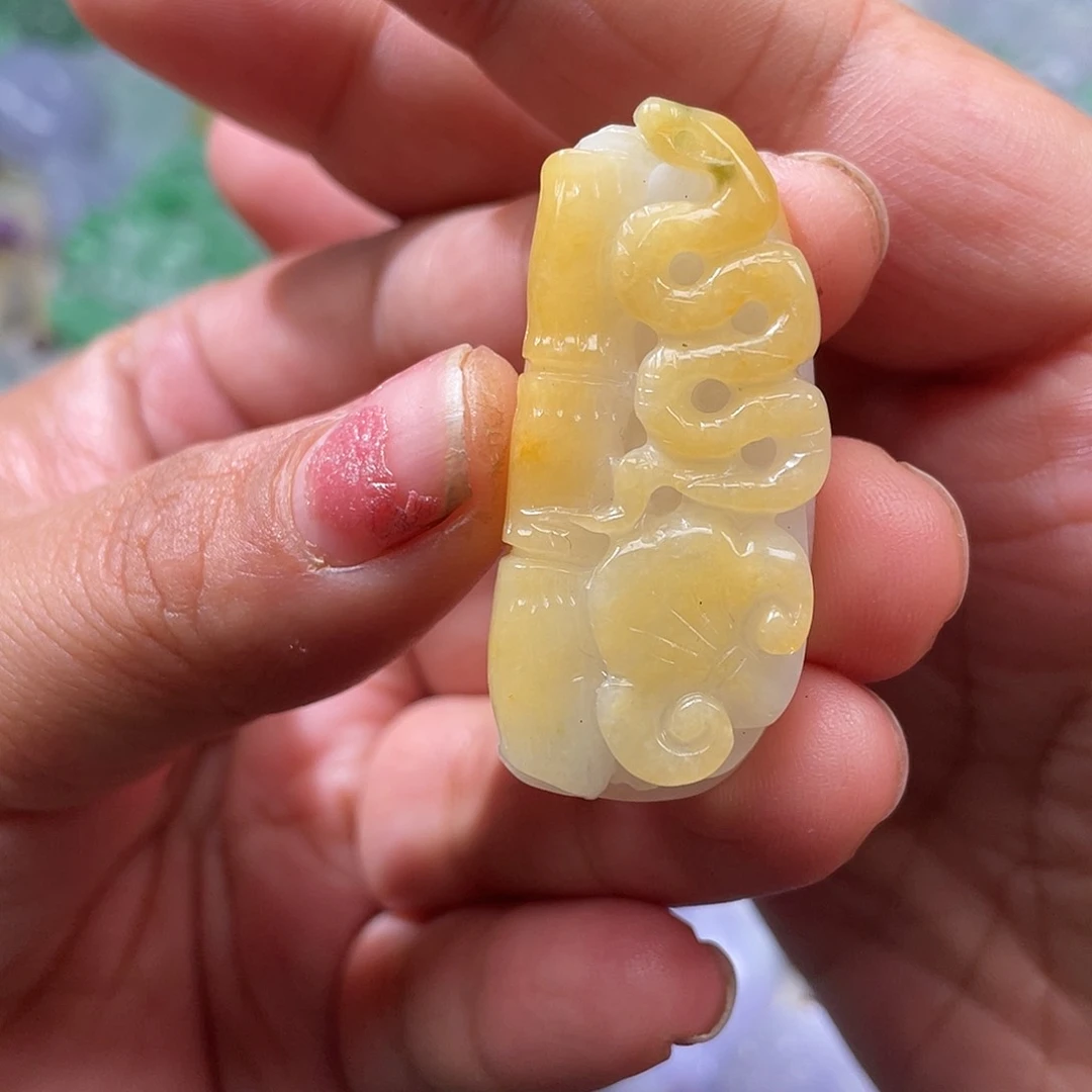 颈饰未镶嵌翡翠翡玉缘翡翠
