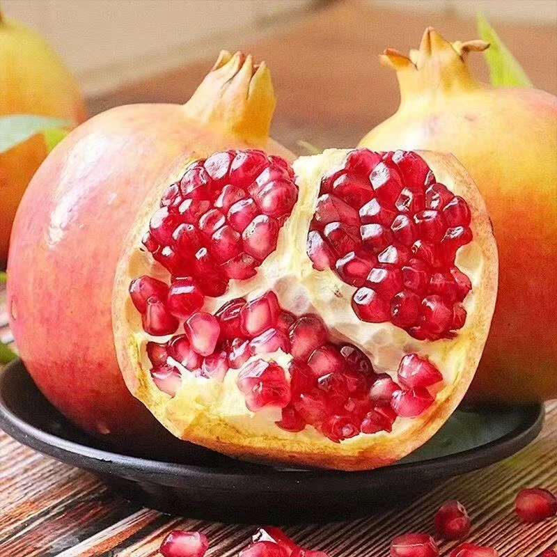 四川会理突尼斯软籽石榴新鲜水果饱满多汁爆甜整箱包邮