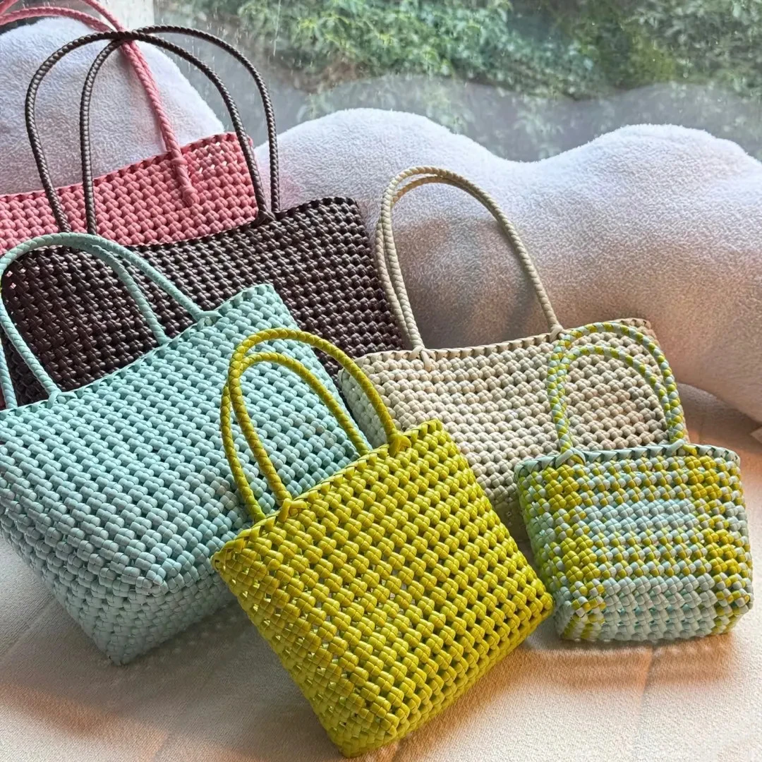 5毫米扁藤条编织包包材料pe藤线diy手工编织用品菜篮子托特包藤条