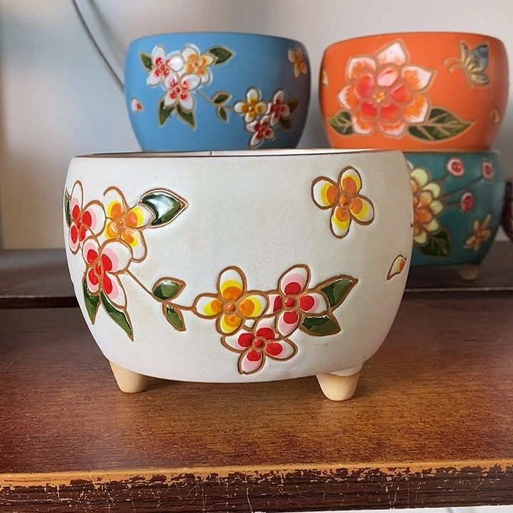 外13内11.5高10左右，纯手工制作，一单包邮