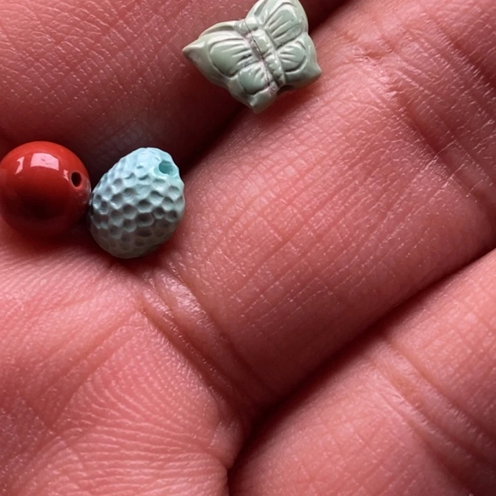 南红玛瑙车挂未镶嵌笙*