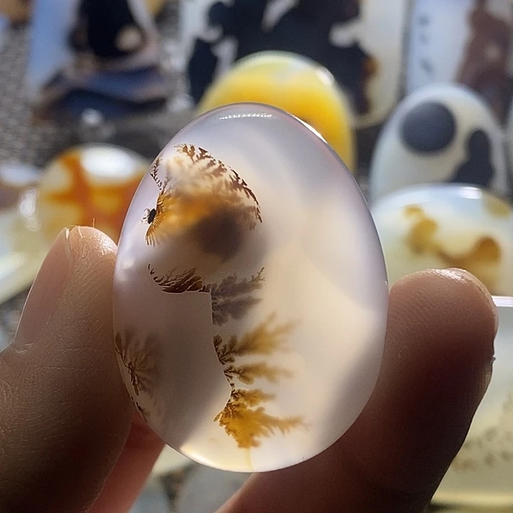 未镶嵌颈饰玛瑙/玉髓湖****?