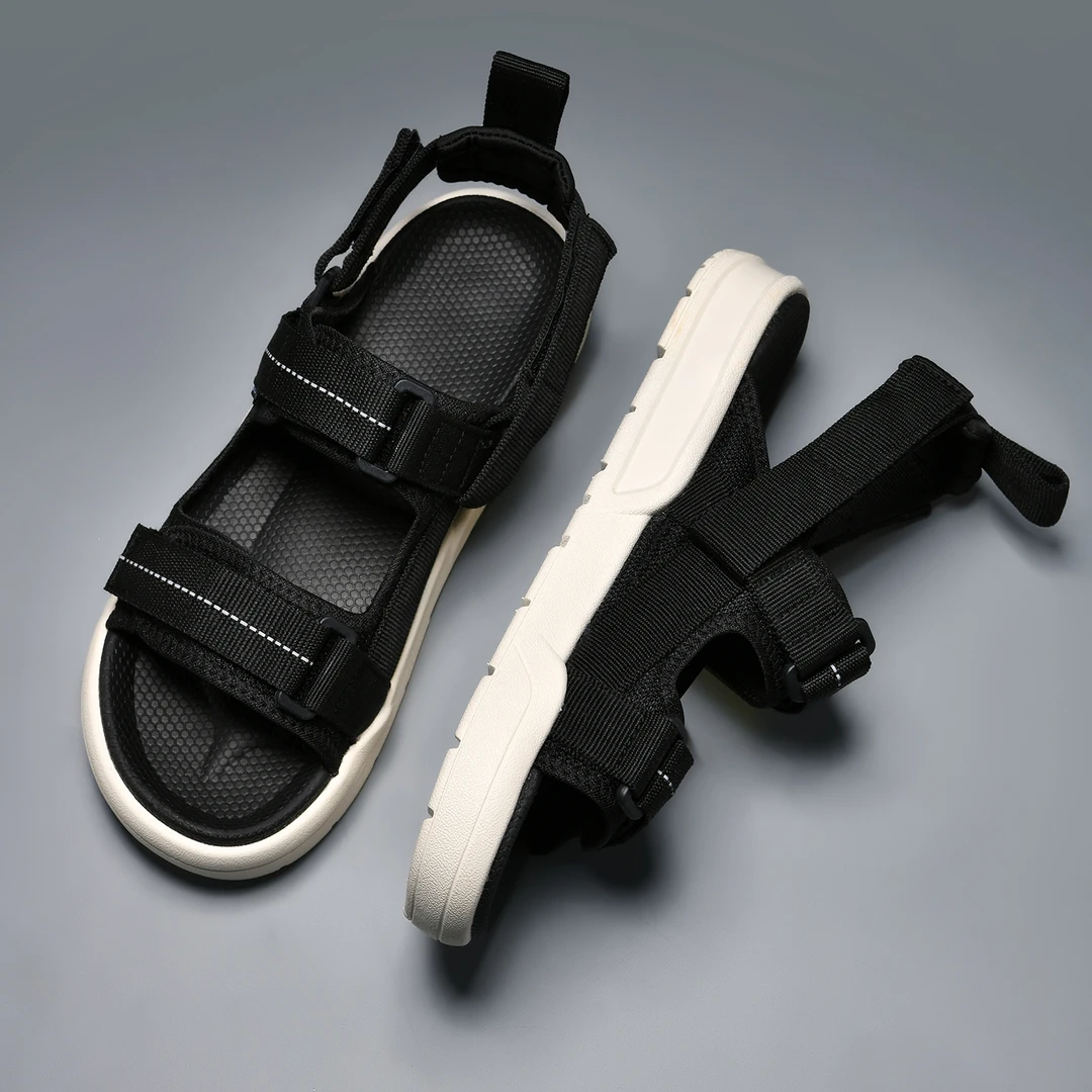 NEW BOLUNE/新百伦夏季减震透气防滑拖鞋厚底耐磨沙滩鞋XBL855