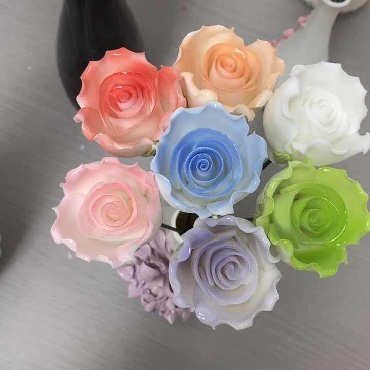 陶瓷陶瓷材料加工7朵