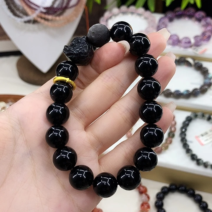 手链水晶未镶嵌12mm 多样性发一