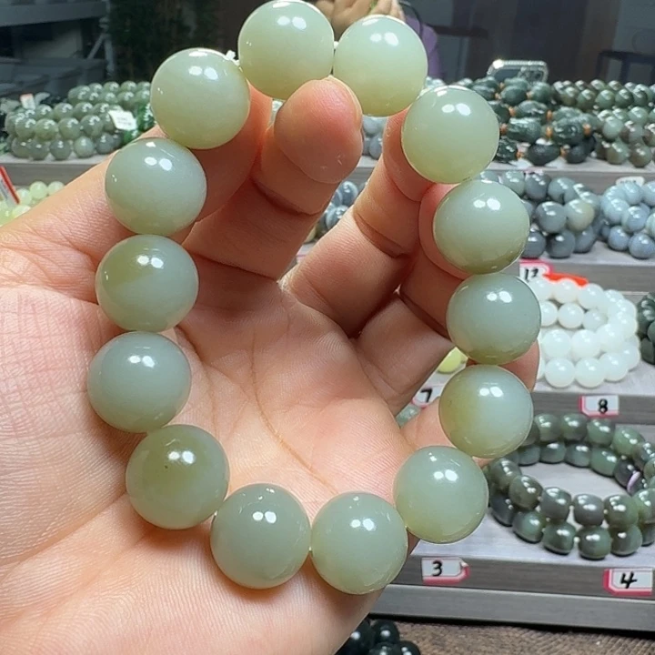 手链未镶嵌和田玉新疆且末蓝卡16