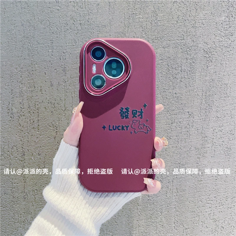 （华为Pura70系列）金属小胖妹适用华为Pura70/70pro/70pro+手机壳