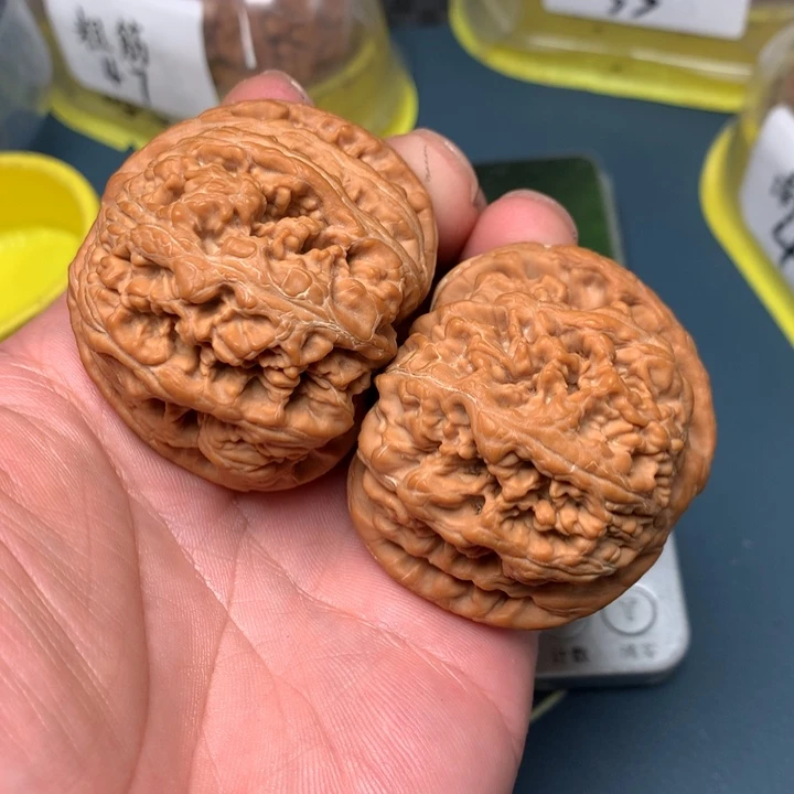 文玩核桃把件清*闲50-19733-4