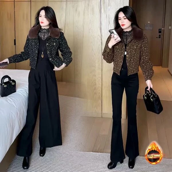 【有运费险】新款休闲显瘦时尚气质洋气拼接牛仔小个子短外套145