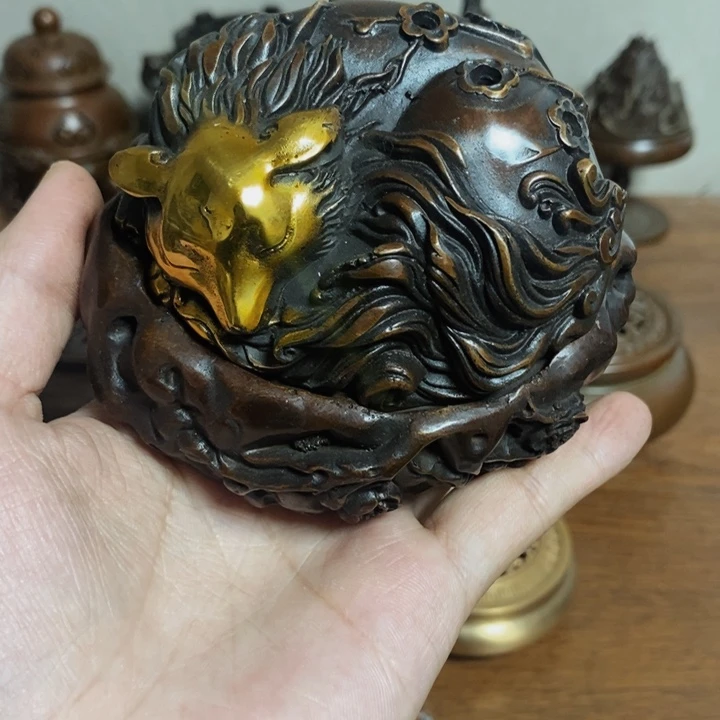 铜盛世铜炉铜器香炉工艺品