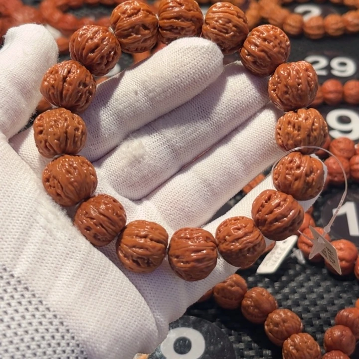 手串文玩核桃七*香核桃手串1.7尺寸全品