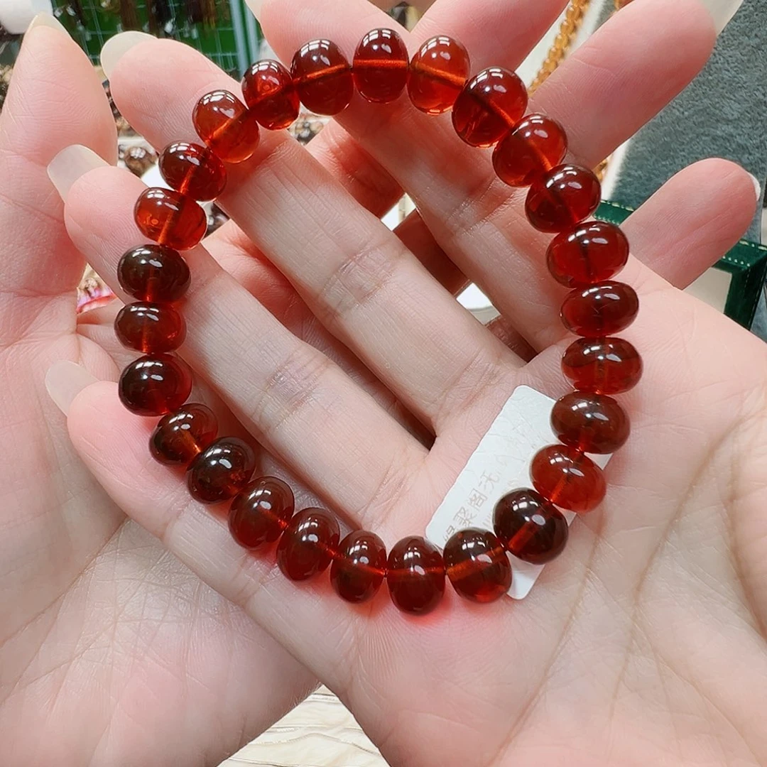 蚂***青琥珀未镶嵌裸石抚顺琥珀9血珀