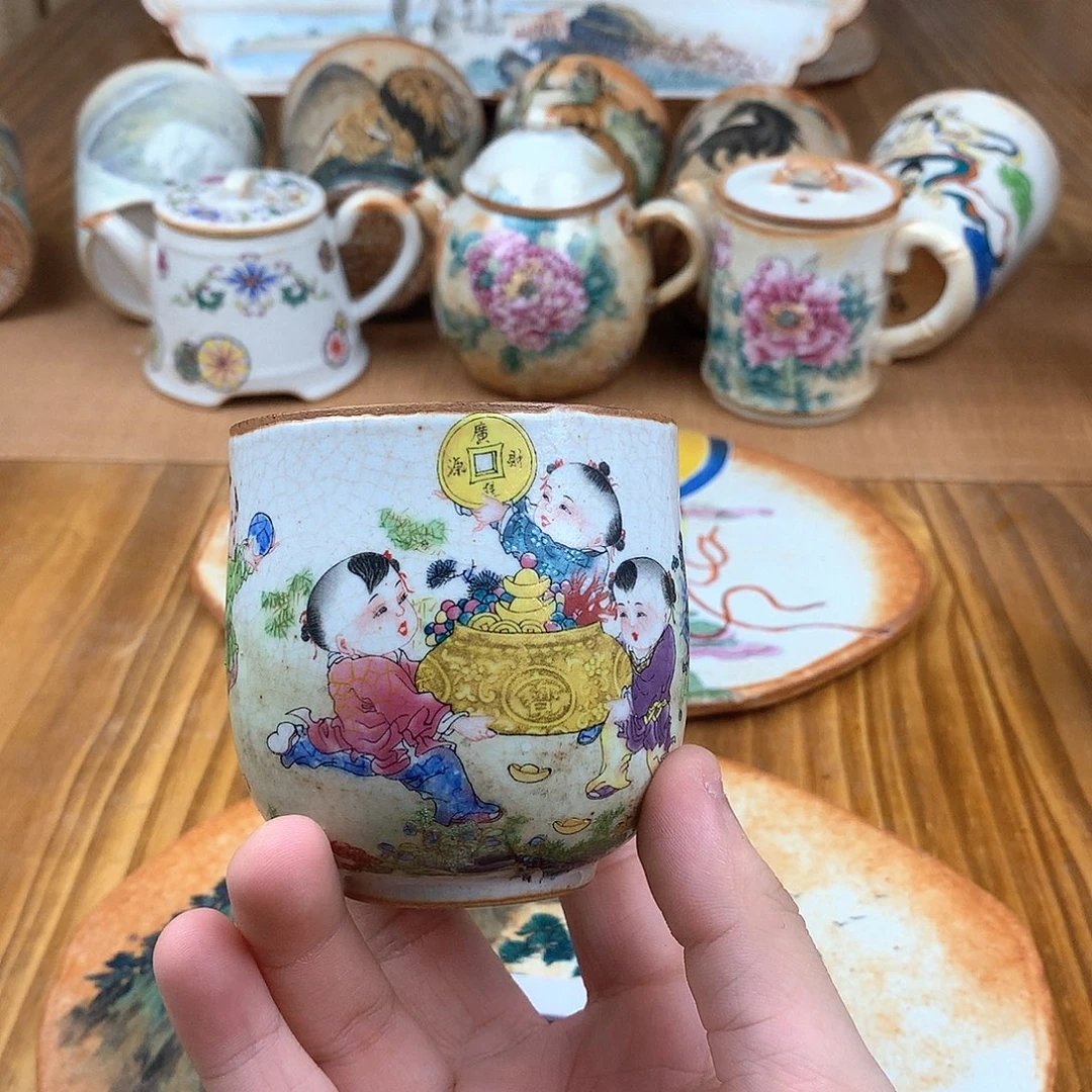 人***长杯景德镇陶瓷手作