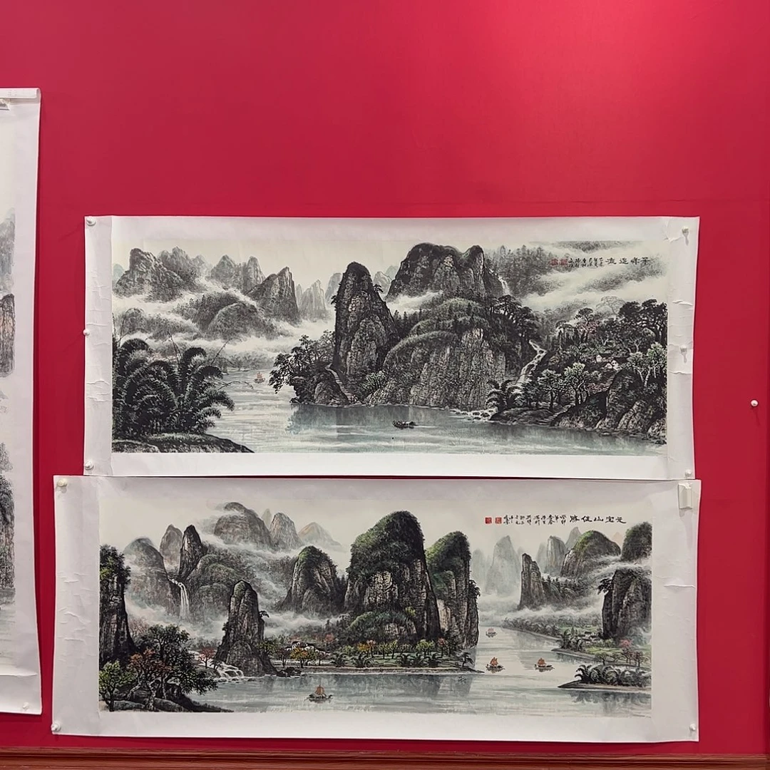 兰***花国画蒋荣生老师精品