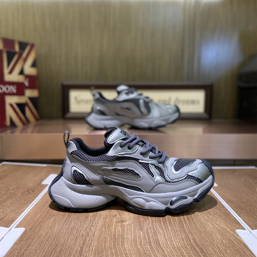 柒【798】男士2025春季新款原创潮流时尚老爹鞋透气舒适运动休闲鞋