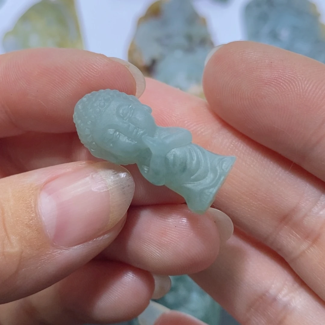 定制翡翠未镶嵌毛货