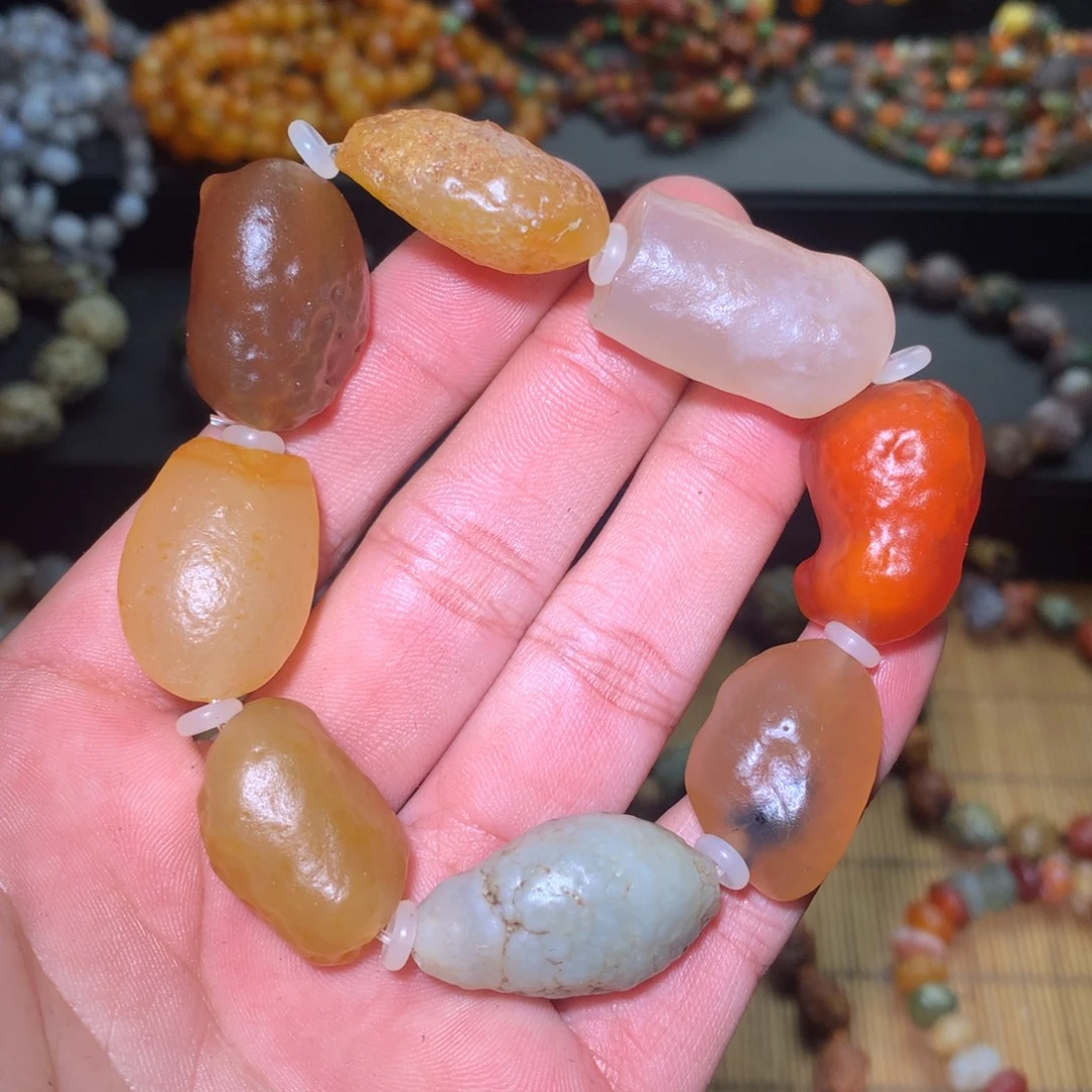玛瑙/玉髓未镶嵌阿拉善戈壁玛瑙