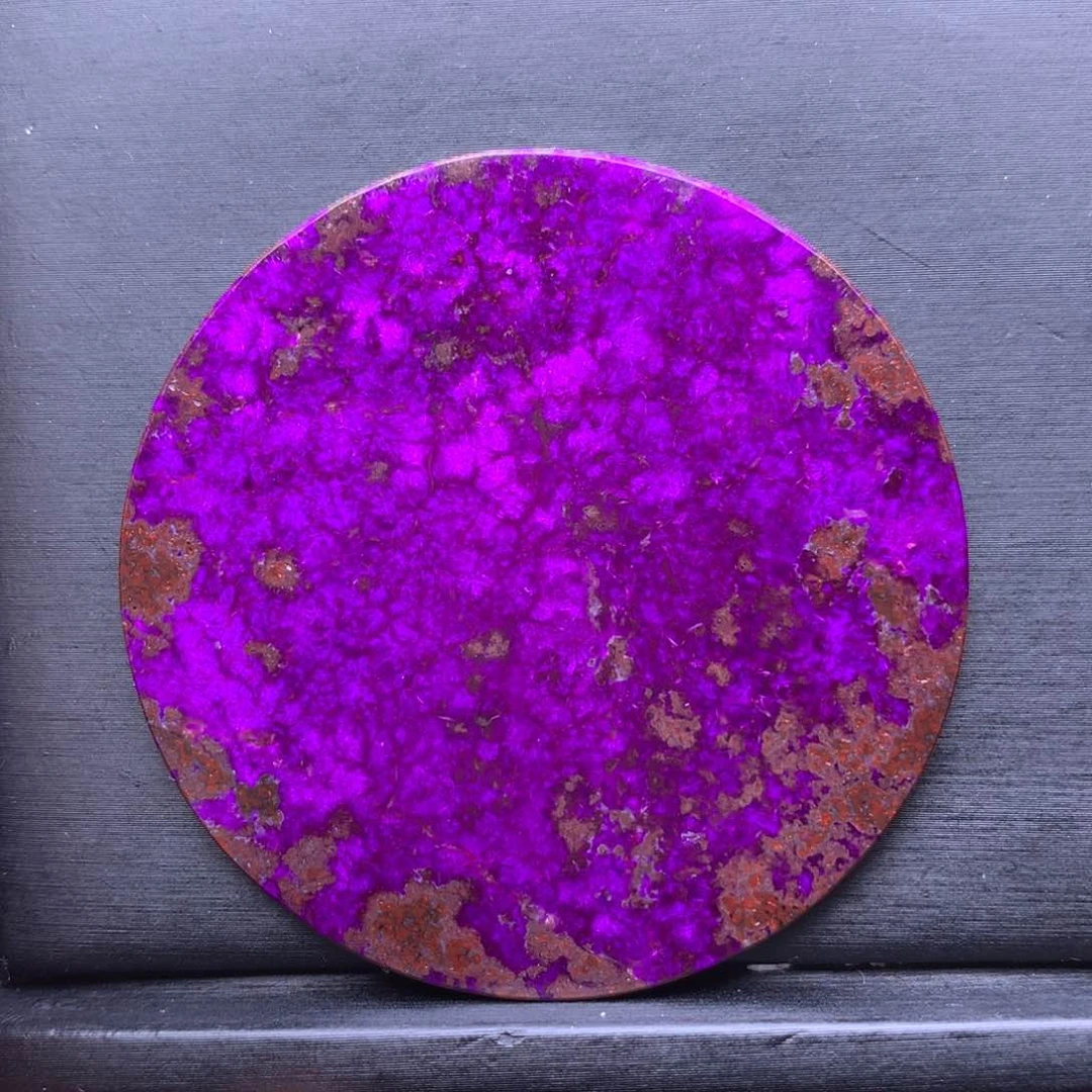 苏纪石（舒俱来）丝绒圆牌未镶嵌