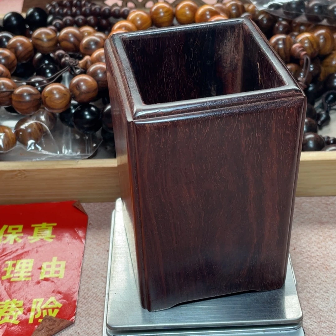 檀香紫檀（小叶紫檀）方笔筒