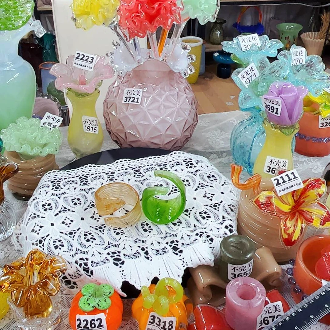 2个环 家悦琉璃工艺品