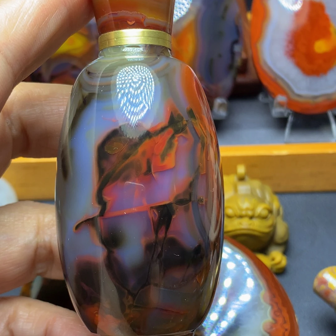 未镶嵌颈饰玛瑙/玉髓玄*公