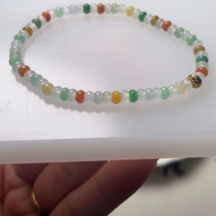 未镶嵌手串翡翠翡翠
