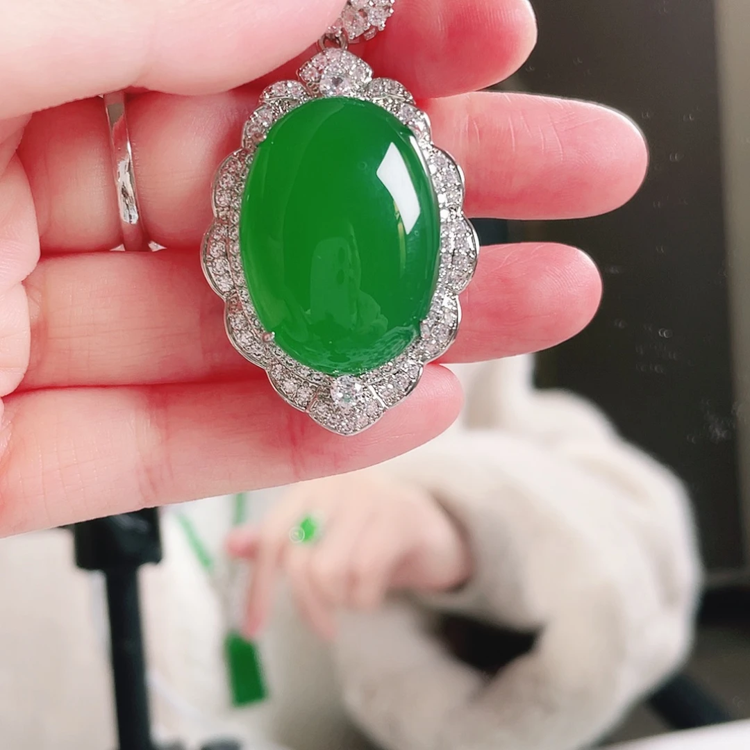 玛瑙/玉髓合金颈饰