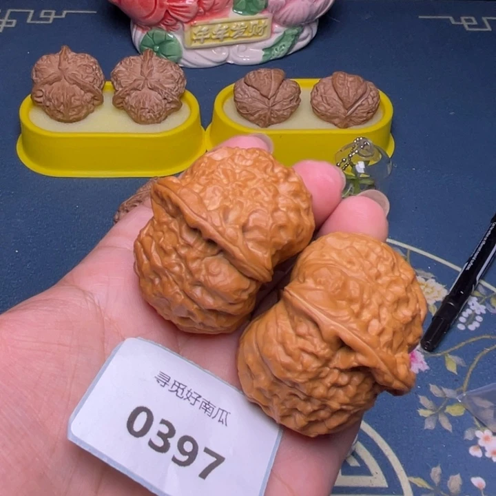 文玩核桃把件南瓜墩44.0397