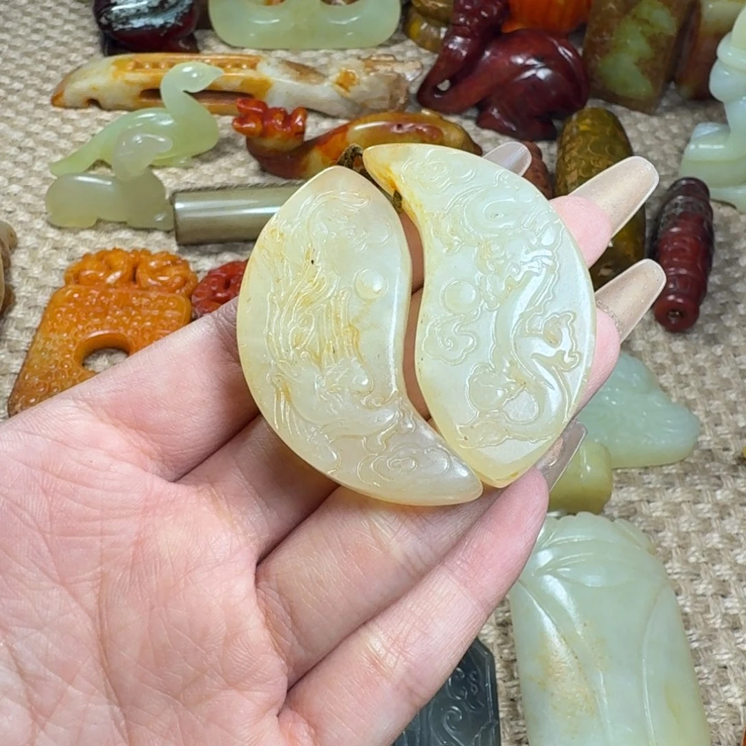 吊坠白玉菩提挂件