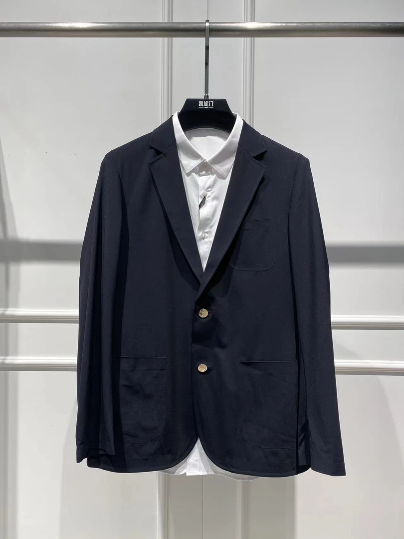 【凯旋门男装】春夏新款男士商务休闲西服薄款外套西装英伦免熨免烫
