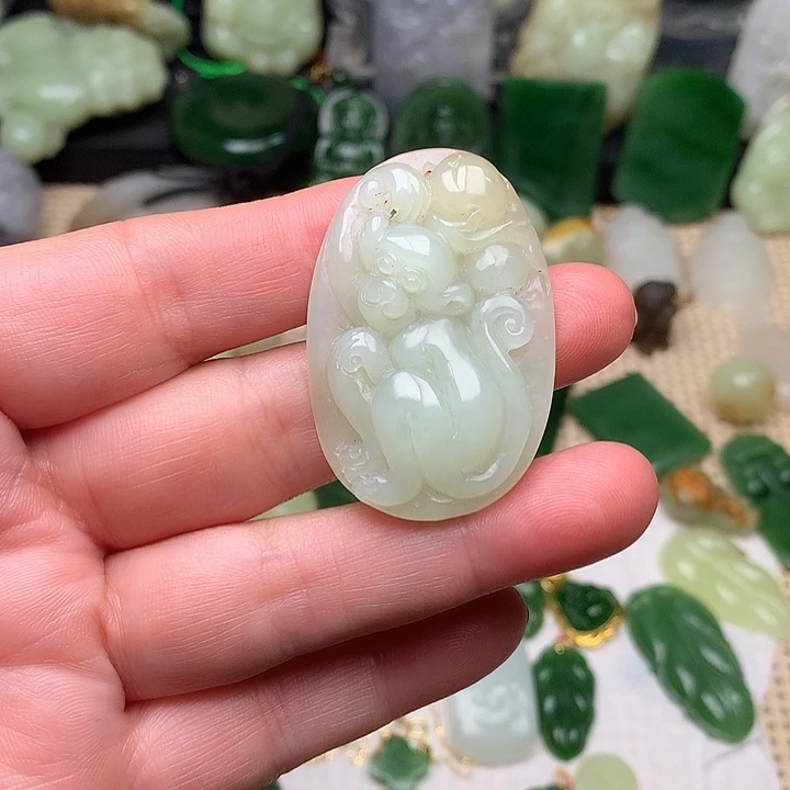 和田玉颈饰未镶嵌C****