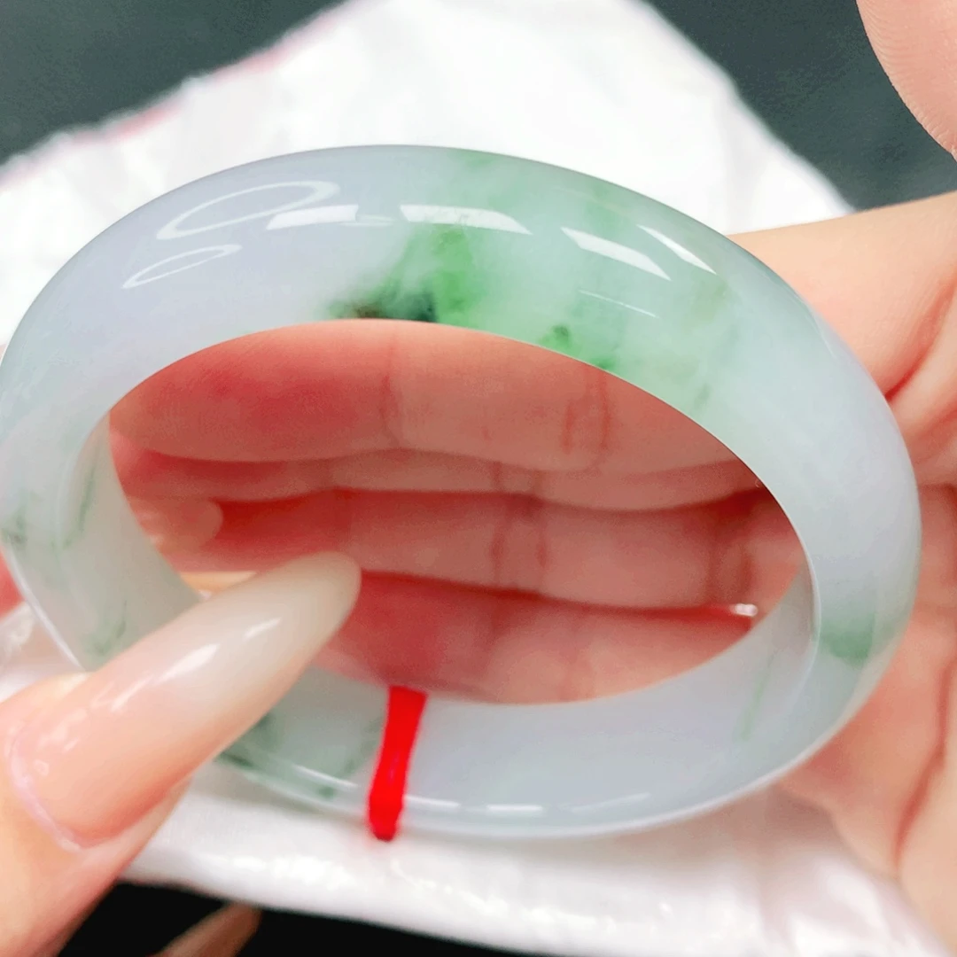 翡翠未镶嵌手镯56