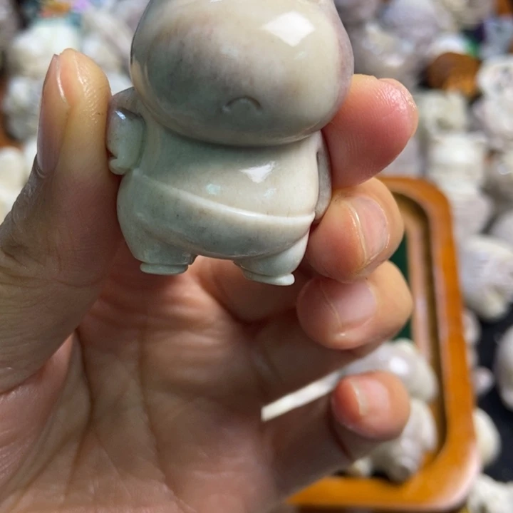 软***哒配饰鹿角雕刻一个出