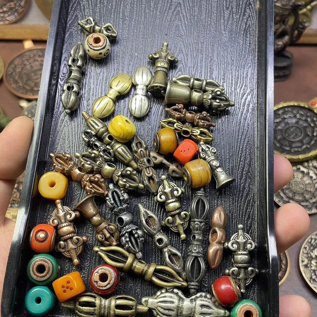 藏式小元素搭配九宫念珠