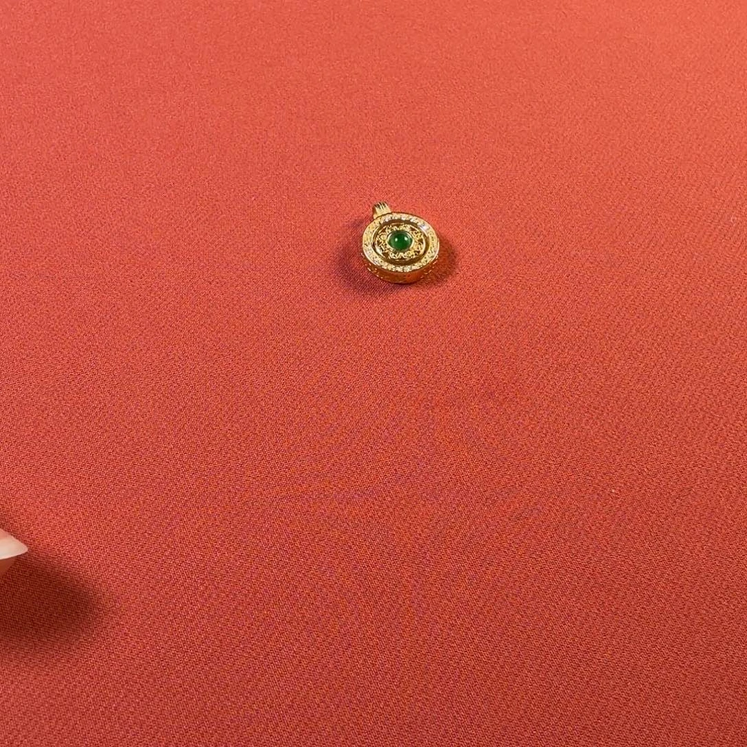 翡翠未镶嵌颈饰锁骨链