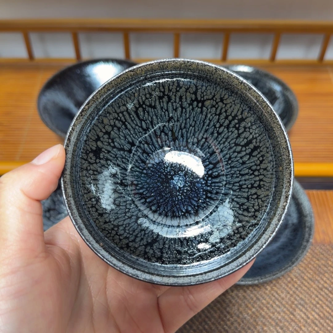 茶盏建盏手工制作主人杯茶杯的