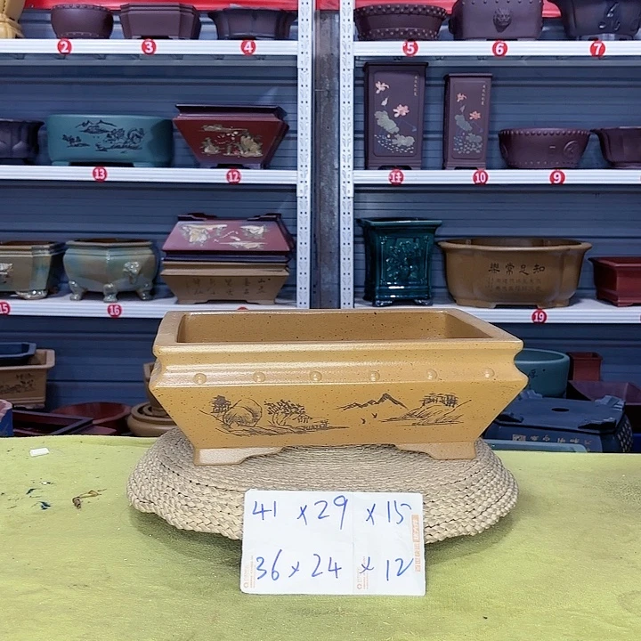 紫砂花盆宜兴紫砂厂