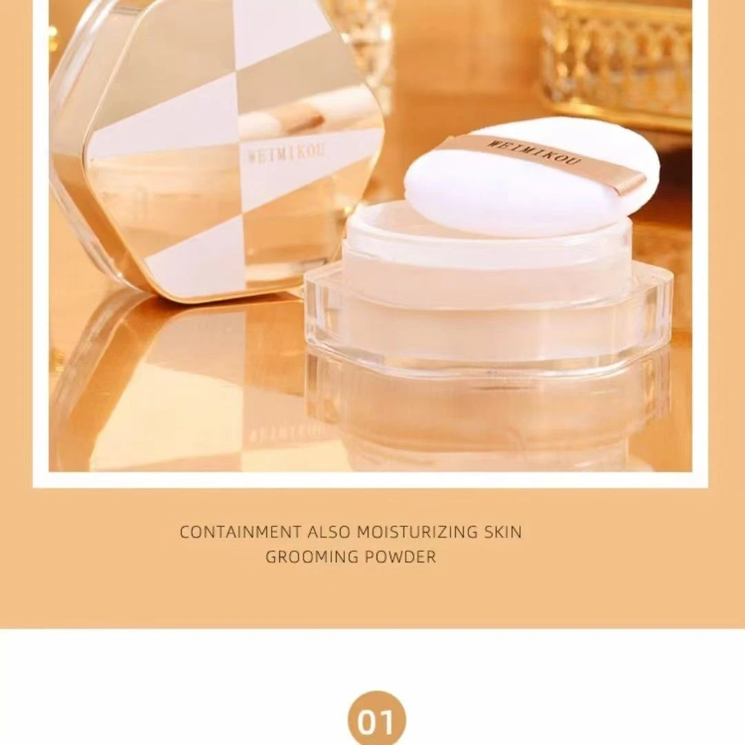 维密蔻定妆粉象牙白调遮瑕膏遮盖泪沟自然面部持久斑点不脱防水