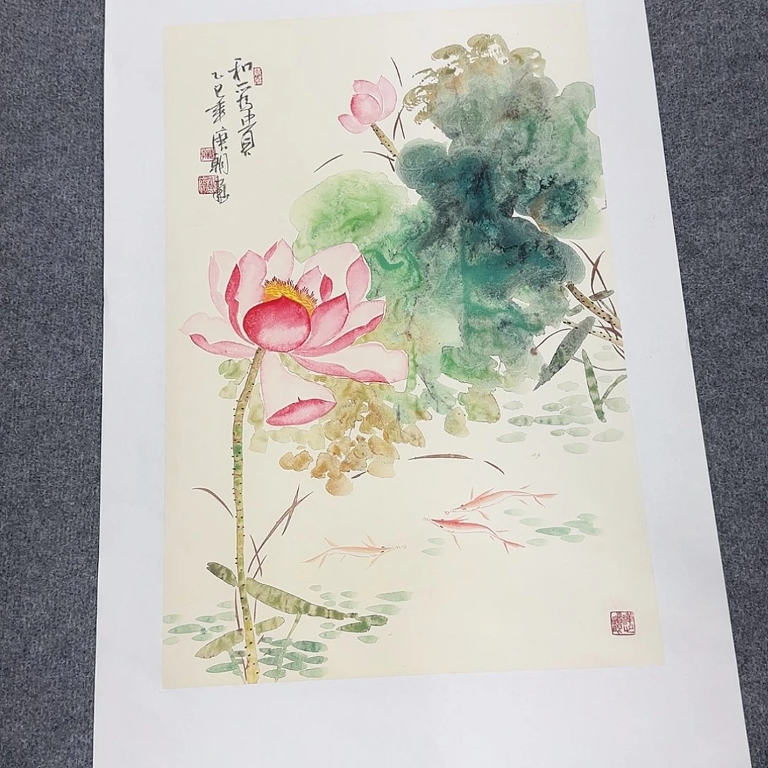 国画68*35纯手绘唐朝