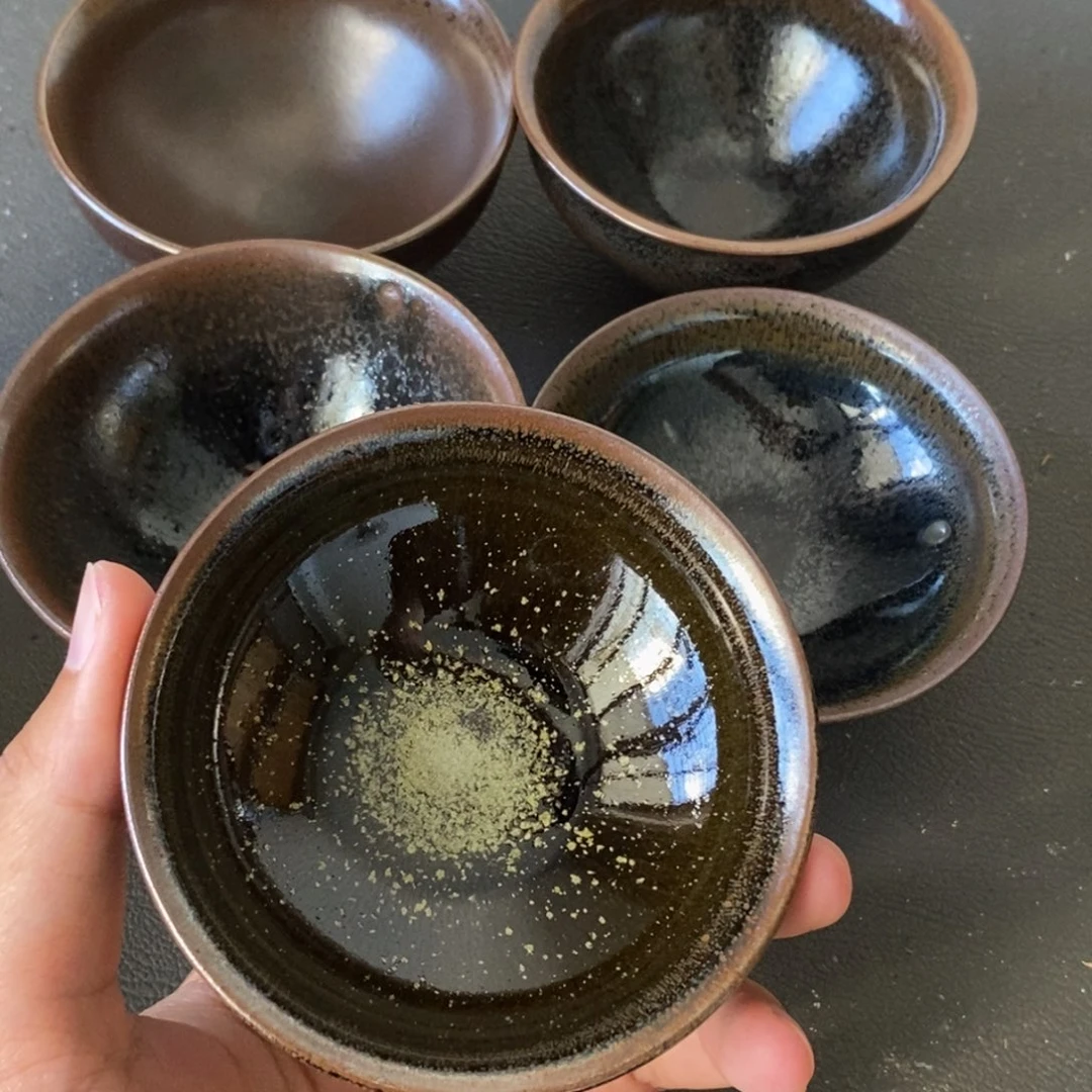 青***瓷茶盏建盏主人杯一只