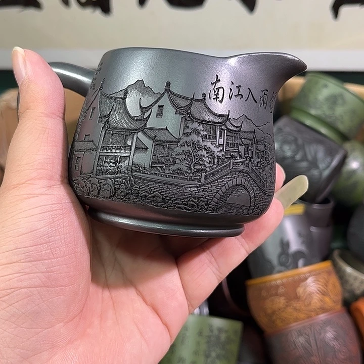 茶杯紫砂全手工紫砂主人杯