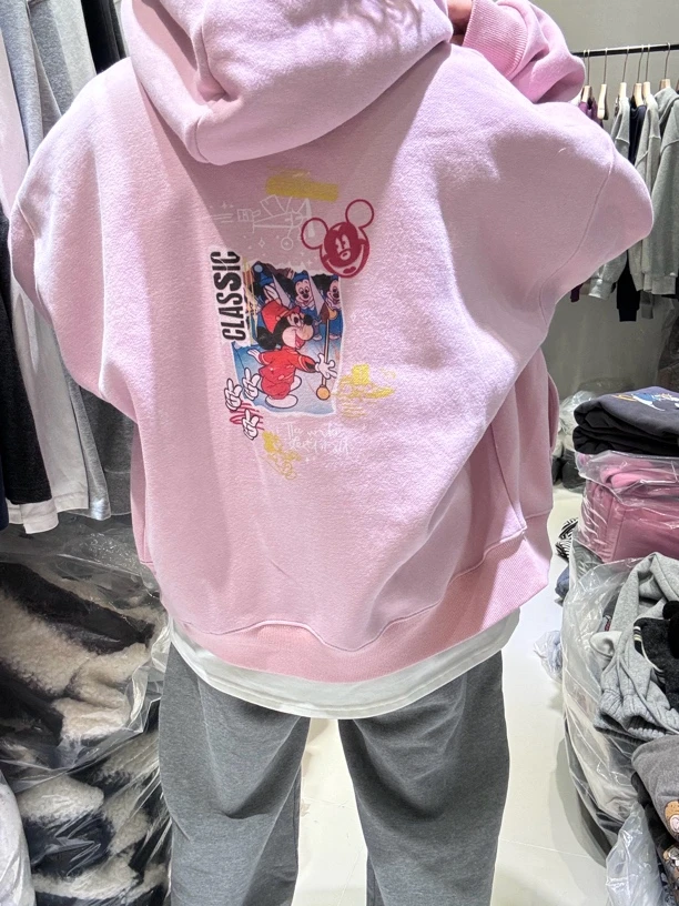 韩版米奇连帽外套