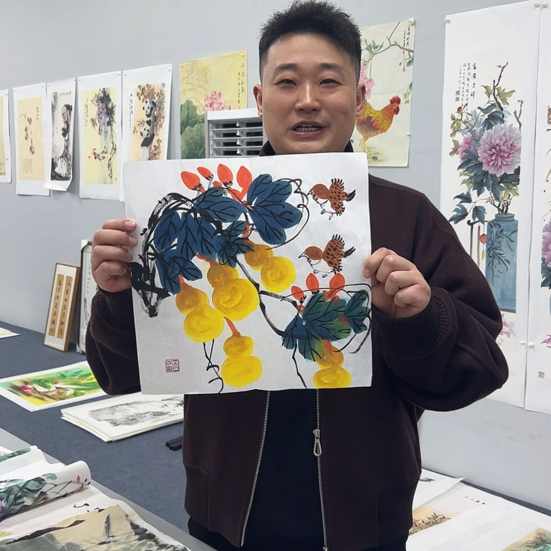 国画国画作品展示会在