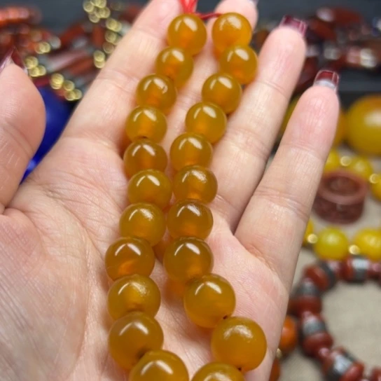 玛瑙/玉髓颈饰未镶嵌草***！