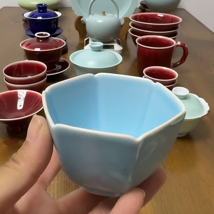 摆件景德镇高温陶瓷杯子