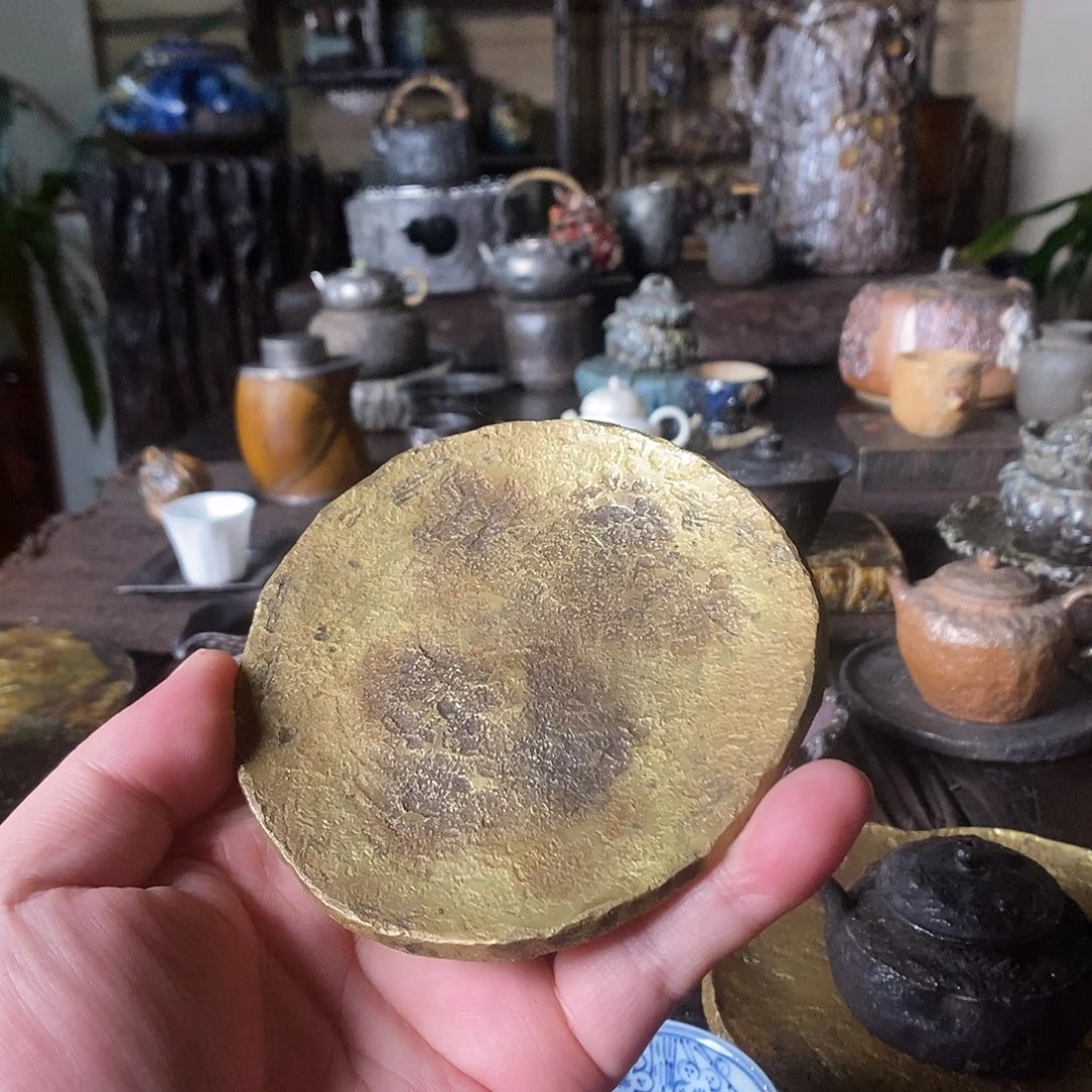 手工制作柴烧茶具