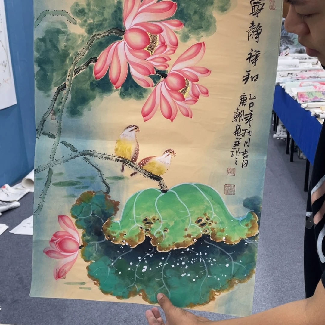 国画手绘国画欣赏一下